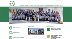 Desktop Screenshot of kdavjamnagar.com